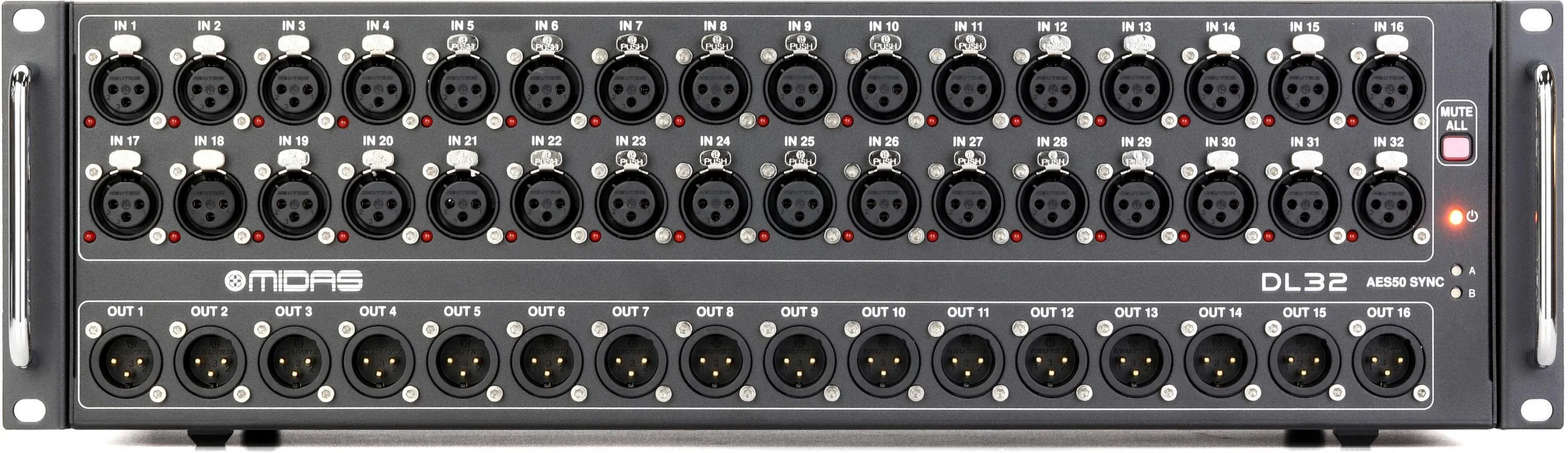 Midas DL32 32 Input 16 Output Stage Box