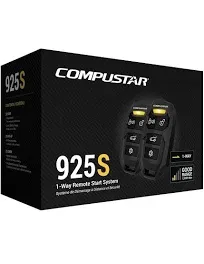 Compustar CS925S 4-Button 1-Way Remote Start System