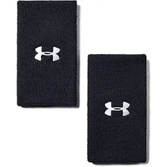 Under Armour Adult 6-inch Performance Wristband 2-Pack One Size Fits All 