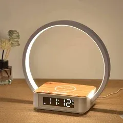 Blonbar Bedside Lamp with Qi Wireless Charger