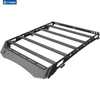 TYGER Roof Carrier Rack with Color Insert Fit 2005-2023 Toyota Tacoma Double Cab