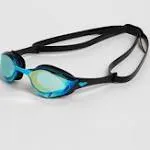 Arena Cobra Edge Swipe Mirror Racing Goggles Aqua/Black One Size