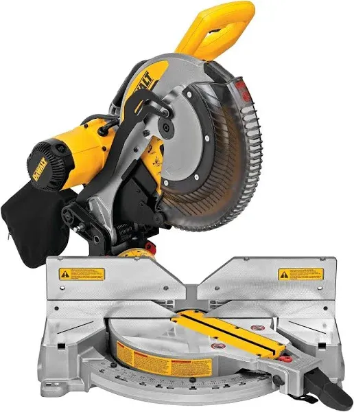 Dewalt DWS716XPS 12 Inch 15 Amp Compound Double Bevel Miter Saw