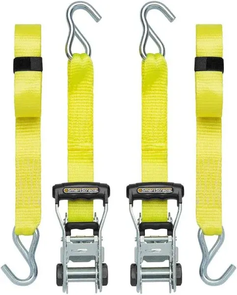 SmartStraps Commercial-Gra<wbr/>de RatchetX J-Hook Tie-Down, 14ft. x 1 1/2in., 2