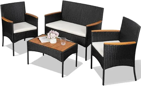 Shintenchi 4-Piece Patio Furniture Set