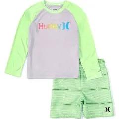 Boys Hurley Swim Suit 2-Piece Outfit Set