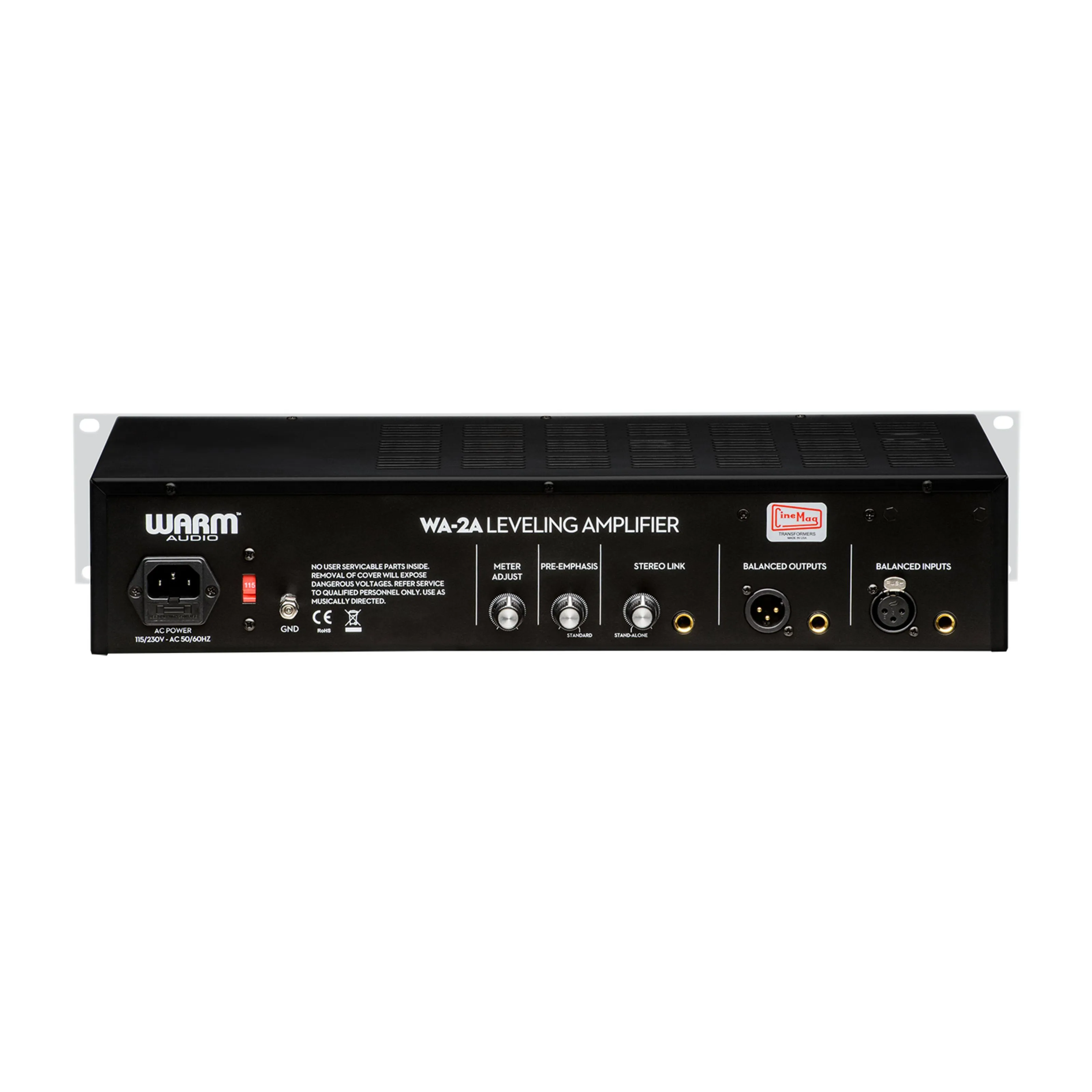 Warm Audio WA-2A Single-Channel Tube Optical Compressor, s, Style Rack Mountable