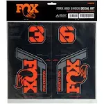 FOX Fork and Shock Decal Kit