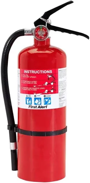 FIRST ALERT HOME2PRO Rechargeable Compliance Fire Extinguisher, UL RATED 2-A:10