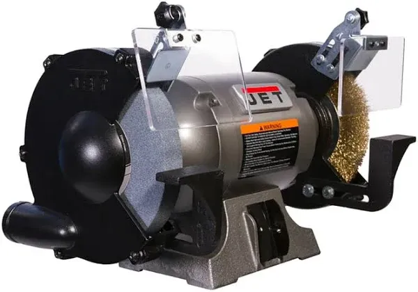 JET JBG-8W 8" Shop Bench Grinder with Wire Wheel