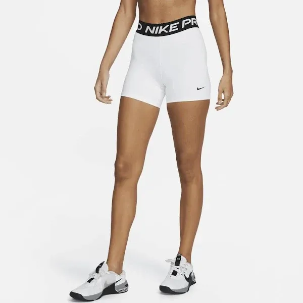 Nike Pro 365 Women's 5-Inch White Shorts XL