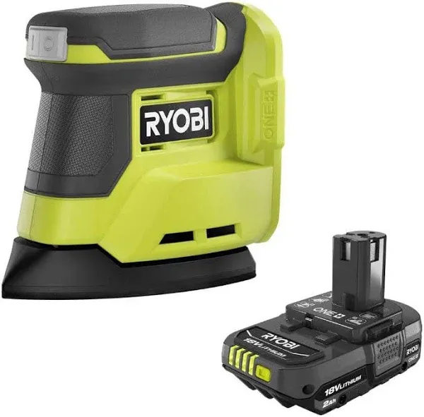 New Ryobi PCL416B ONE+ 18V Cordless Corner Cat Finish Sander w/ 3 Sanding Sheets