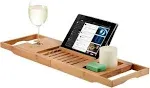 Bambusi Bamboo Bathtub Caddy Tray