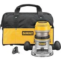 DeWalt B1107255 &amp; #174 1-3/4 HP Fixed Base Router Kit, , 11.0 Amps, 24500 RPM