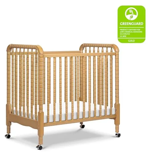 DaVinci Jenny Lind 3-in-1 Convertible Mini Crib - Honey