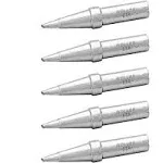 (SET OF 5) ETA-5 Genuine Weller ETA Soldering Tip , 0.062&#034; FOR PES51 /WEP70/WE10