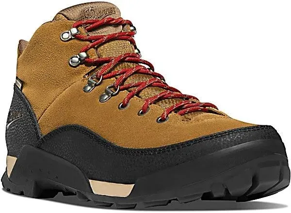 Danner Men's Panorama Mid 6" Brown/Red Hiking Boot 63433