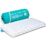 BLISSBURY Stomach Sleeping Pillow Thin Memory Foam Pillow for Stomach