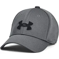 Under Armour Boys' Blitzing Cap Black/White M/L