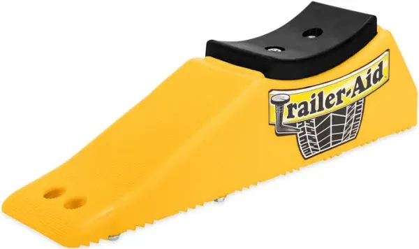 Trailer Aid Plus Tandem Trailer Tire Changing Ramp with 5.5" Lift, Yellow