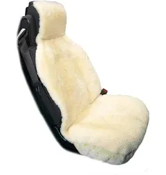 Eurow® 1-SC-SLA - Sideless Champagne Sheepskin Seat Cover