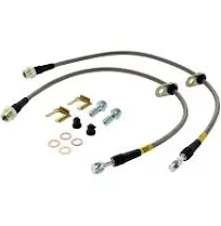 StopTech 950.44034 Front Braided Brake Line Kit for 13-16 Scion FR-S / 13-18 BRZ