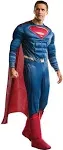 Rubies Costume 820692XL Justice League Superman Deluxe Adult Costume, Blue/Red, XL