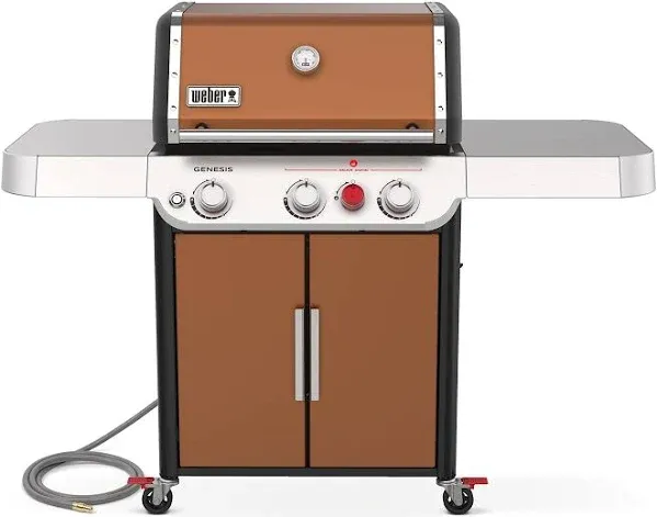 Weber Genesis E-325s Propane Gas Grill Copper