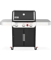 Genesis SP E-325s 3-Burner Natural Gas Grill, 39,000 BTUs + Sear Burner, Black