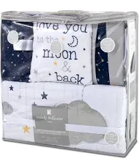 Wendy Bellissimo 4pc Nursery Bedding Baby Crib Bedding Set Stars