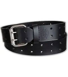 Dickies 11DI020022 Men&#039;s Leather Industrial Strength Casual Belt, Black, XL