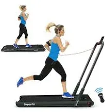 Goplus 2 in 1 Folding Treadmill