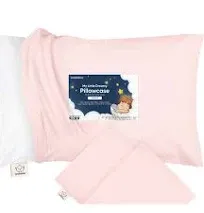 KeaBabies Toddler Pillowcase for 13X18 Pillow - Organic Toddler Pillow Case for Boy, Kids - 100% Natural Cotton Pillowcase for Miniature Sleepy Pillows - Pillow Sold Separately (DinoWorld)