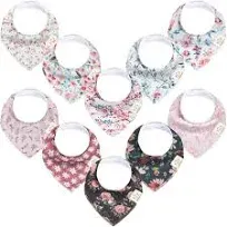 KeaBabies Organic Bandana Bibs