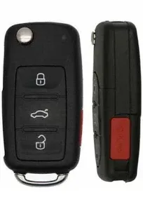 Volkswagen Remote Flip Key 2011-2016