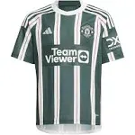 Adidas Youth Manchester United 23/24 Away Jersey - Green