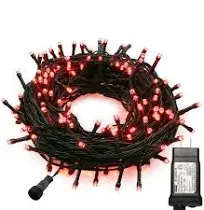 MYGOTO 33FT 100 Leds Halloween String Lights,Green Wire Waterproof Fairy Lights 