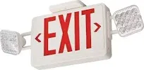 Lithonia Lighting LED Exit Sign Combo Unit ECRG-HO-SQ-M6