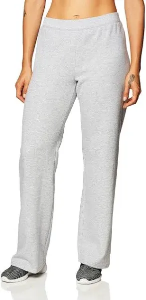 Hanes Women's EcoSmart Fleece Sweatpants with Open Bottom Legs