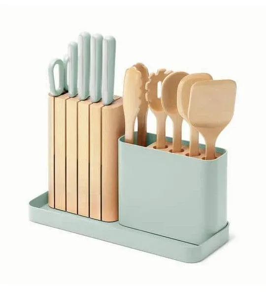 Caraway 14-Piece Knife and Utensil Prep Set