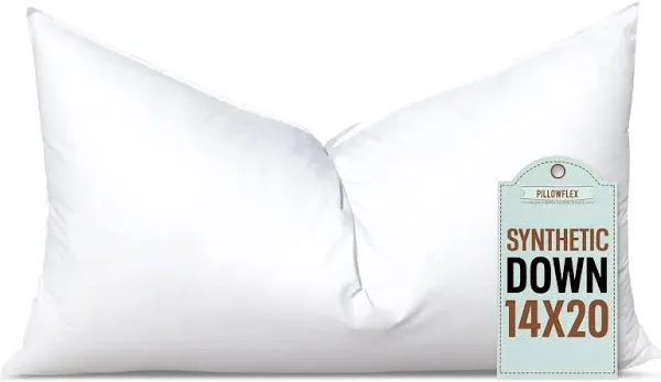 Pillowflex Synthetic Down Pillow Insert