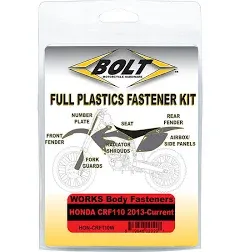 Bolt Body Work Fastener Kit HON-CRF110W