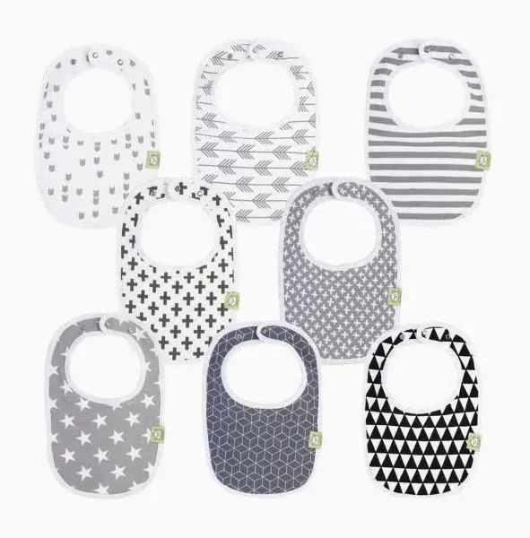 KeaBabies 8-Pack Baby Drool Bibs