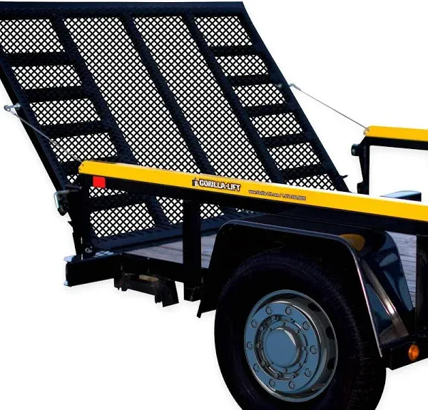 Gorilla Lift 2 Sided Tailgate Utility Trailer Gate & Ramp Lift System