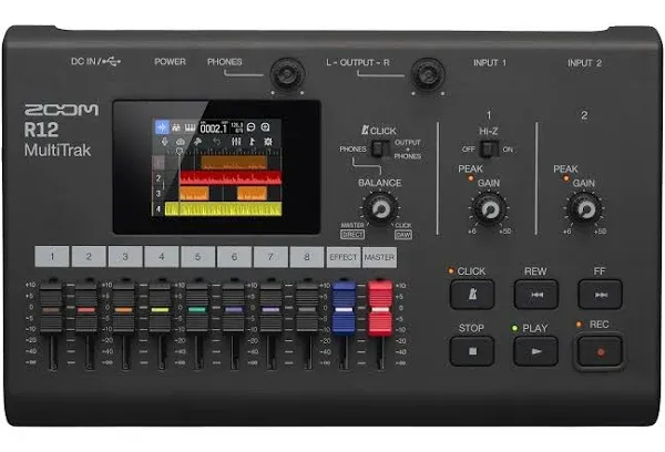 Zoom R12 Portable Multitrack Recorder | Reverb