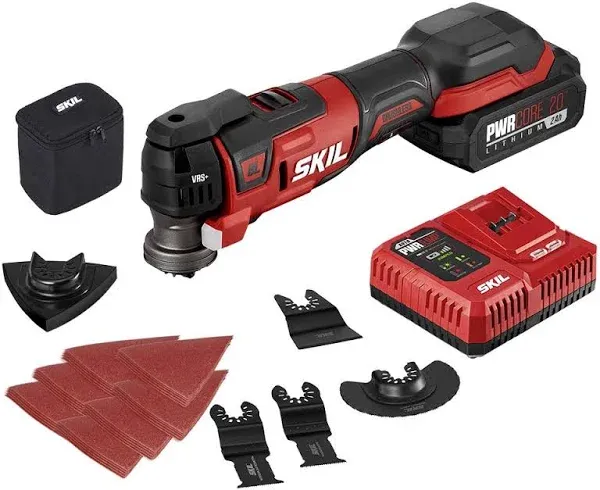 SKIL PWR CORE 20 Cordless Oscillating Multi-Tool Kit