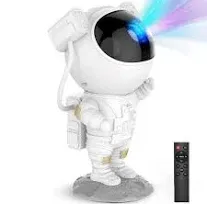 Suntime Star Projector Galaxy Night Light - Astronaut Starry Nebula Ceiling LED 