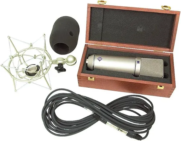 Neumann U 87 Ai Shockmount Set Z Microphone with Box