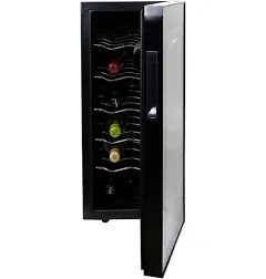 Koolatron 12 Bottle Freestanding Thermoelectric Wine Cooler