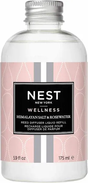 NEST Fragrances Himalayan Salt & Rosewater Reed Diffuser Liquid Refill